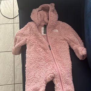 The North Face Baby Bear fleece one piece